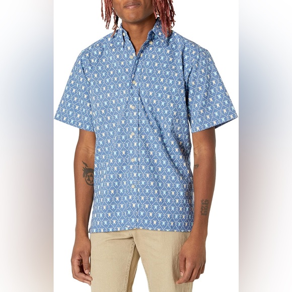 Reyn Spooner Hawaiian Turtle Pullover Shirt